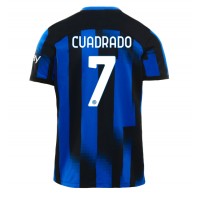 Billiga Inter Milan Juan Cuadrado #7 Hemma fotbollskläder 2023-24 Kortärmad